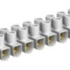 Zacisk rzędowy OBO Bettermann 2056070 - 4-4 mm², 72 CE WS, Ilość styków: 12, 1 szt., biały