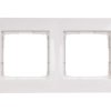 Simon 54 Premium Ramka podwójna biała /do karton-gips/ DRK2/11