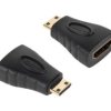 PRZEJŚCIE HDMI GNIAZDO-WTYK MINI HDMI (ZLHDMI GN/WT-HMIN)