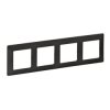 VALENA LIFE ramka poczwórna grafitowa 754274