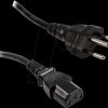 KKTPCH01C13 Kolink mains cable, CH plug, 1.8 m, black, C13