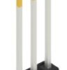 Pin header, 3 pole, pitch 2.54 mm, straight, black, 10048738
