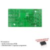 Sterownik wentylatora z czujnikiem wilgotności 20-90% RH - PCB i mikroprocesor do projektu AVT 1855