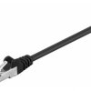 Kabel Patchcord CAT 5e F/UTP RJ45/RJ45 0,25m czarny