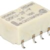 Przekaźnik: elektromagnetyczny DPDT Ucewki: 24VDC 0,3A/125VAC G6KU-2F-Y 24VDC