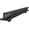 PCB guide, horizontal, 76.2 mm, PA, black, 075.58.130