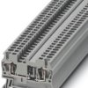 Component terminal block, spring balancer connection, 0.08-4.0 mm², 500 mA, 8 kV, gray, 3036262