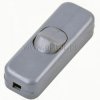 Przełącznik srebrny przelotowy 3A/250V- duży