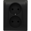 KOS 66 Gniazdo podwójne kompletne 2x2P 16A 250V 660935