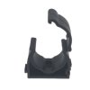 Uchwyt zamknięty do rur gładkich UZ 18 czarny 68467 /100szt./