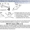Ramię wysięgnika RW ST 1r/1,0m/15st/Fi60 wysięgnik 1-ramienny 3.01.003.99100.23551 ELEKTROMONTAŻ RZESZÓW