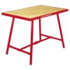 Rothenberger 70696 Workbench: Foldable Frame Beech Wood Top Steel Edges
