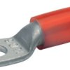 Insulated tube cable lug, 10 mm², 6.5 mm, M6, red, 602R6
