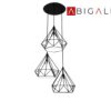 Abigali Lampa Wisząca Diament Diamond Iii, Abigali-Chnr3-E27