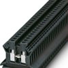 Through terminal block, screw connection, 0.2-4.0 mm², 24 A, 8 kV, black, 0719100