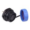 4 Pin Waterproof W17 Female Socket Panel Mount Connector IP68