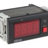Regulator temperatury wł./wył. RS PRO Uz: 230 V AC wyjście Przekaźnik 1-wyjściowy-wyjściowy wejście Termopara typu J 77