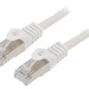 Patch cord F/UTP, Cat 6, RJ45 wtyk z obu stron, linka, CCA, 3m, PVC, szary PP6-3M