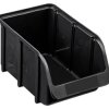 Hünersdorff 673500 Skrzynka do przechowywania do sztaplowania (S x W x G) 146 x 127 x 242 mm czarny 1 szt.