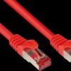 8060-005R Patch cable Cat.6, S/FTP PiMF, 250 MHz, red, 0.5m