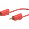 Przewód pomiarowy 60VDC 30VAC 19A Dł: 0,5m czerwony 64.1031-05022