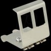 86255 Keystone Metal Mounting 2 Port for DIN rail