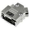 Encitech 6560-0146-11 D45PK-M-09-K D-Sub Housing 9-pin metallised plastic 45°