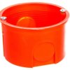 Puszka podtynkowa 60mm z wkrętami czerwona PK-60 PRO 0281-01 /100szt/