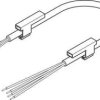 FESTO 572576 Kabel połączeniowy czujnika/aktuatora NEBS-L1G4-K-2.5-LE4, piny: 4, 2.50 m, 1 szt.