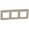 NILOE Ramka 3 potrójna popielata 665033 LEGRAND
