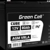 AGM57 Rechargeable lead-fleece battery, AGM, 12 V, 80 Ah