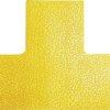Durable 170004 Oznaczenie miejsca w kształcie -T- signal yellow 10 szt. (D x S x W) 150 x 50 x 0.7 mm