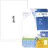 Herma 5065 Premium Labels A4 210x297mm White Permanent Adhesion 25 Sheets