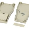 Obudowa; do przyrządów; ręczna; G808G(BC); ABS; 160mm; 94mm; 15mm; jasnoszary; z koszykiem na baterie; RoHS; Gainta