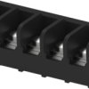 Terminal block, 5 pole, 0.326-5.26 mm², black, PCB connection, 30 A, 8-1437657-8