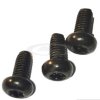 ( 100 szt.) śruba M3,0x6mm soczewkowa torx czerniona