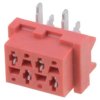 Micro-MaTch gniazdo żeńskie 4-pin SMT na PCB Układ 2x2 7-188275-4