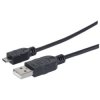 Kabel USB A-Microb M/M 0,5M USB2.0 Hi-Speed Czarny ICOC MUSB-A-006