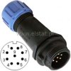 Złącze przemysłowe SP1311/P9-6 WT kabel ( 9P 1,8A)