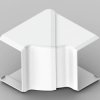 Naroże wewnętrzne LH 60x40mm białe regulowane 75-135st. 8655