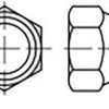 Nakrętki z łbem M8 TOOLCRAFT TO-6864744 DIN 986 500 szt.
