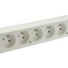 Listwa Przedłużacza, 6 Gniazd, Biała Pz07