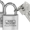 Kłódka Burg Wächter 36151 30.00 mm Samozatrzaskowa z zamkiem kluczykowym