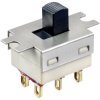 APEM GH36S000001 G Series Slide Switch 20V DC On/(On) 1pc