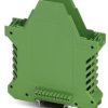 Plastic housing lower part, (L x W x H) 107.3 x 22.6 x 99 mm, green, IP20, 2908755