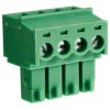 CamBlock Plus CTBP92HE/4 3.81mm Pluggable Female T/Block Horiz 4 Pole