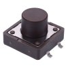PHAP5-50VA2Q2S2N3 8.5mm Height 12mm x 12mm Surface Mount Tactile Switch 160g Tube Packaging APEM