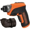 Black+Decker CS3652LC-GB Cordless Screwdriver & Right Angle Attach 3.6V Li-ion