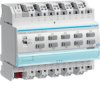 KNX system Sterownik załączający / żaluzjowy 10A 10-/5-krotny 6 mod TYA610B