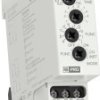Timer Relay Montaż na szynie DIN 12 → 240V ac/dc SPDT 2-stykowy RS PRO 50 m/s → 30dni 10 funkcyjny
